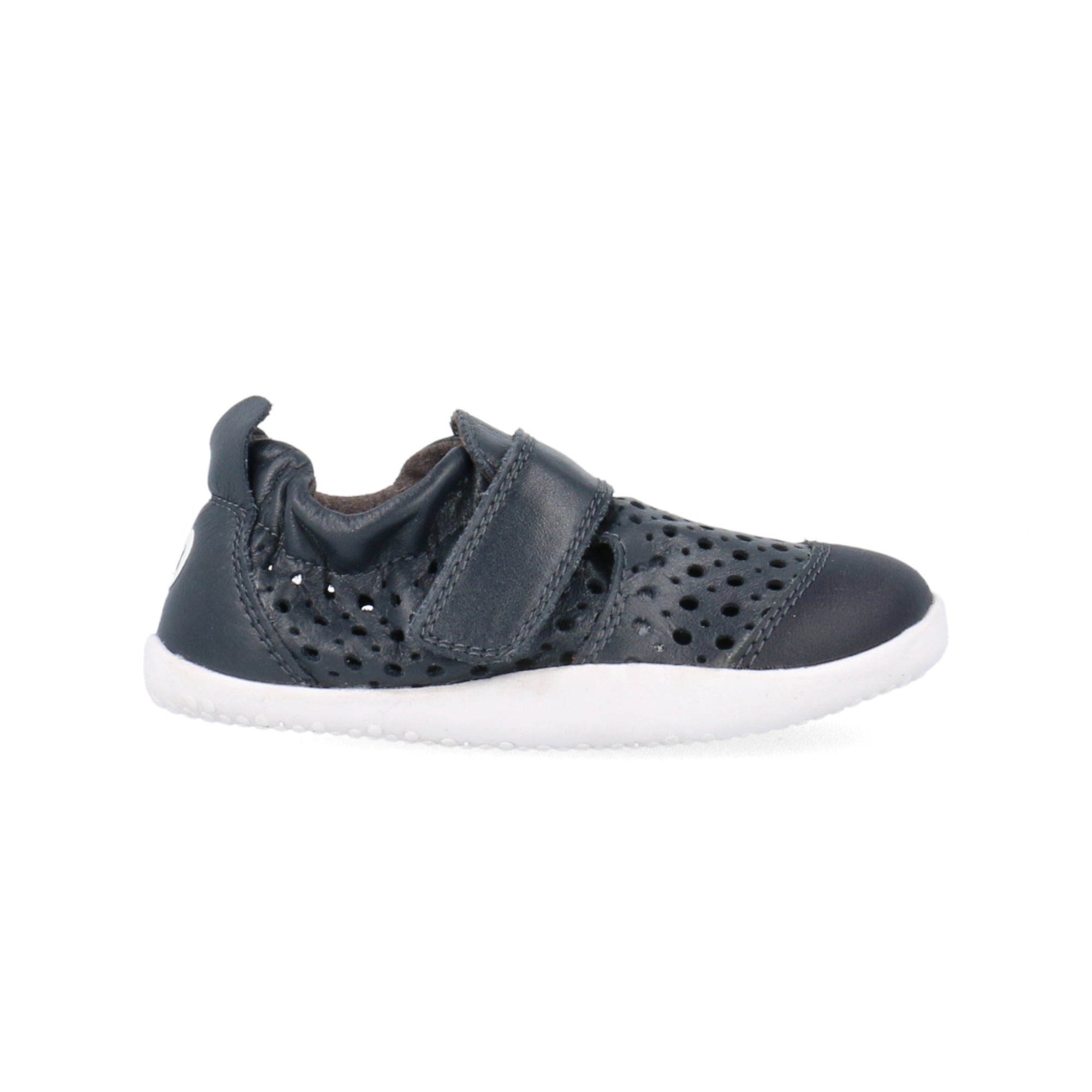 Scarpa in pelle Xplorer Go punch, Navy | Bobux