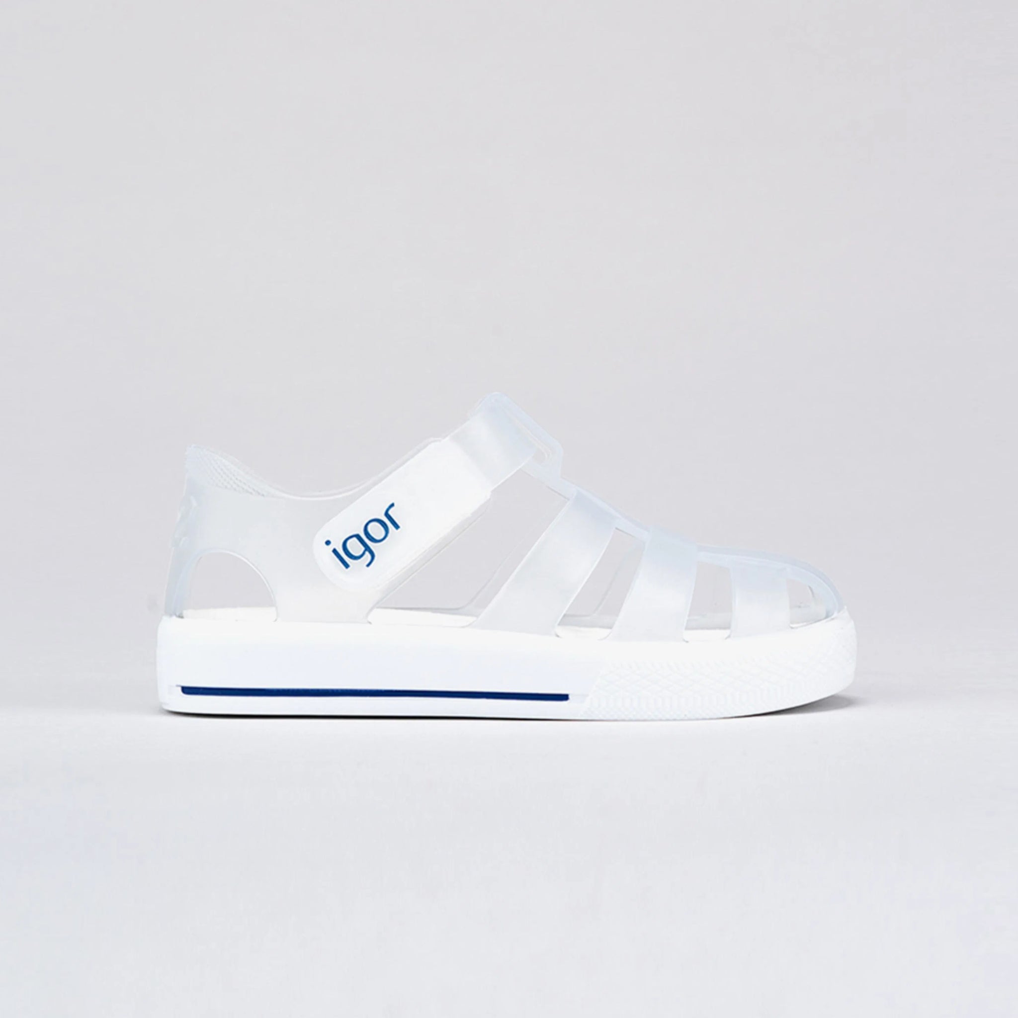 Beach Sandals, Transparent Jelly