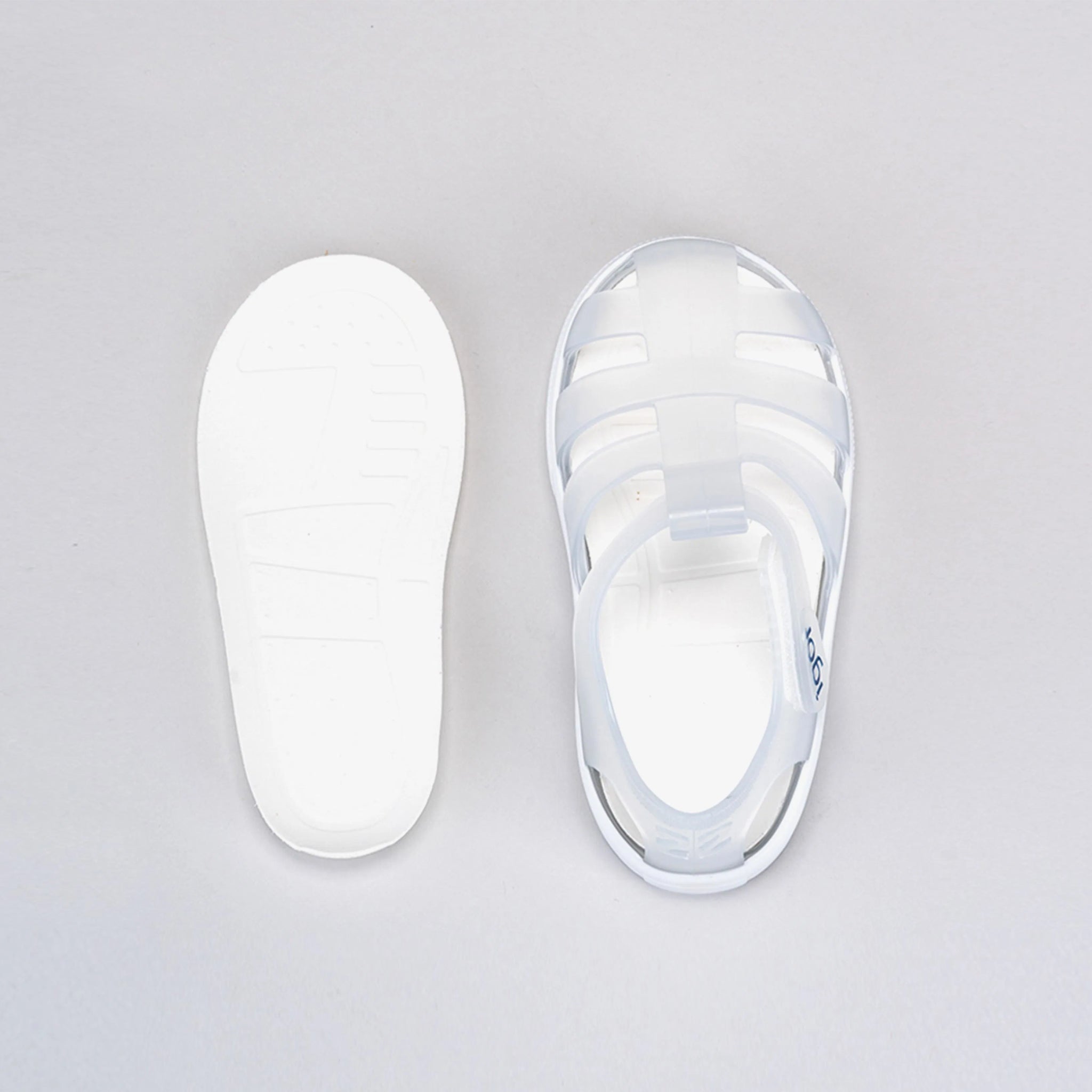 Beach Sandals, Transparent Jelly