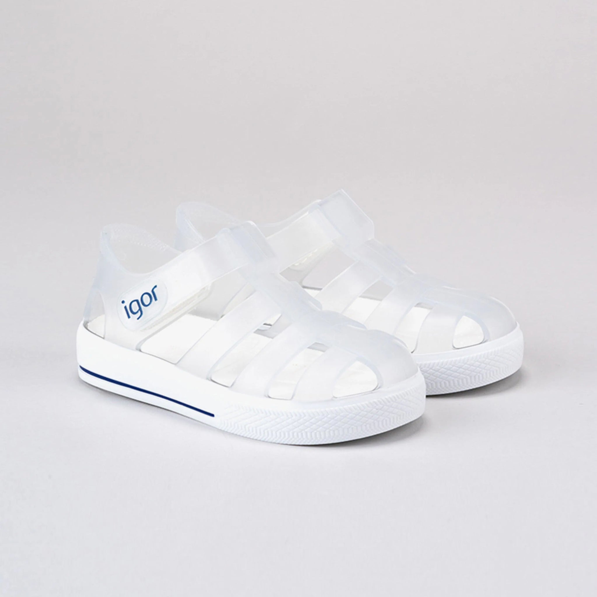 Beach Sandals, Transparent Jelly