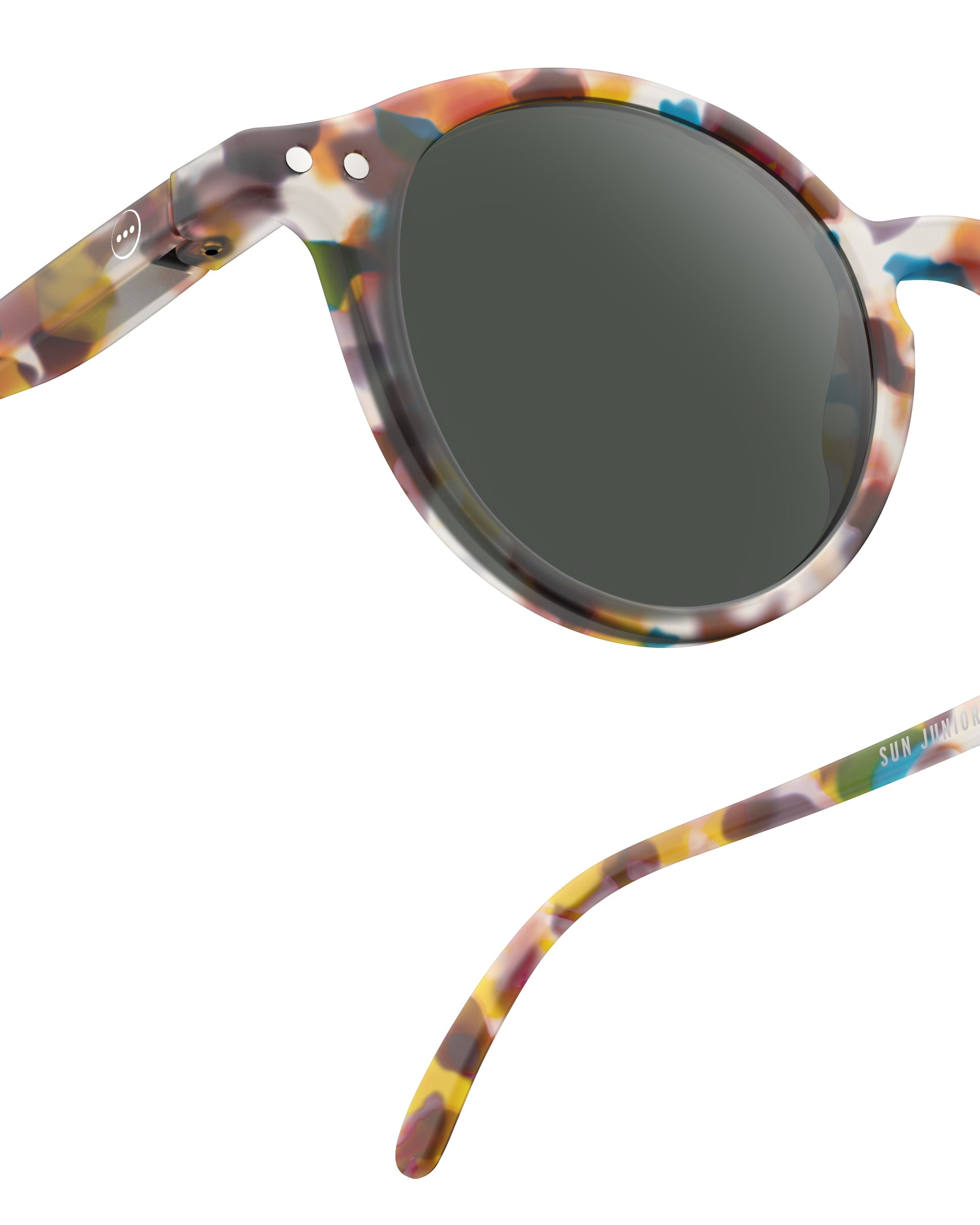 Izipizi Occhiali da sole bambini flessibili, 5-10 anni Blu tartarugato