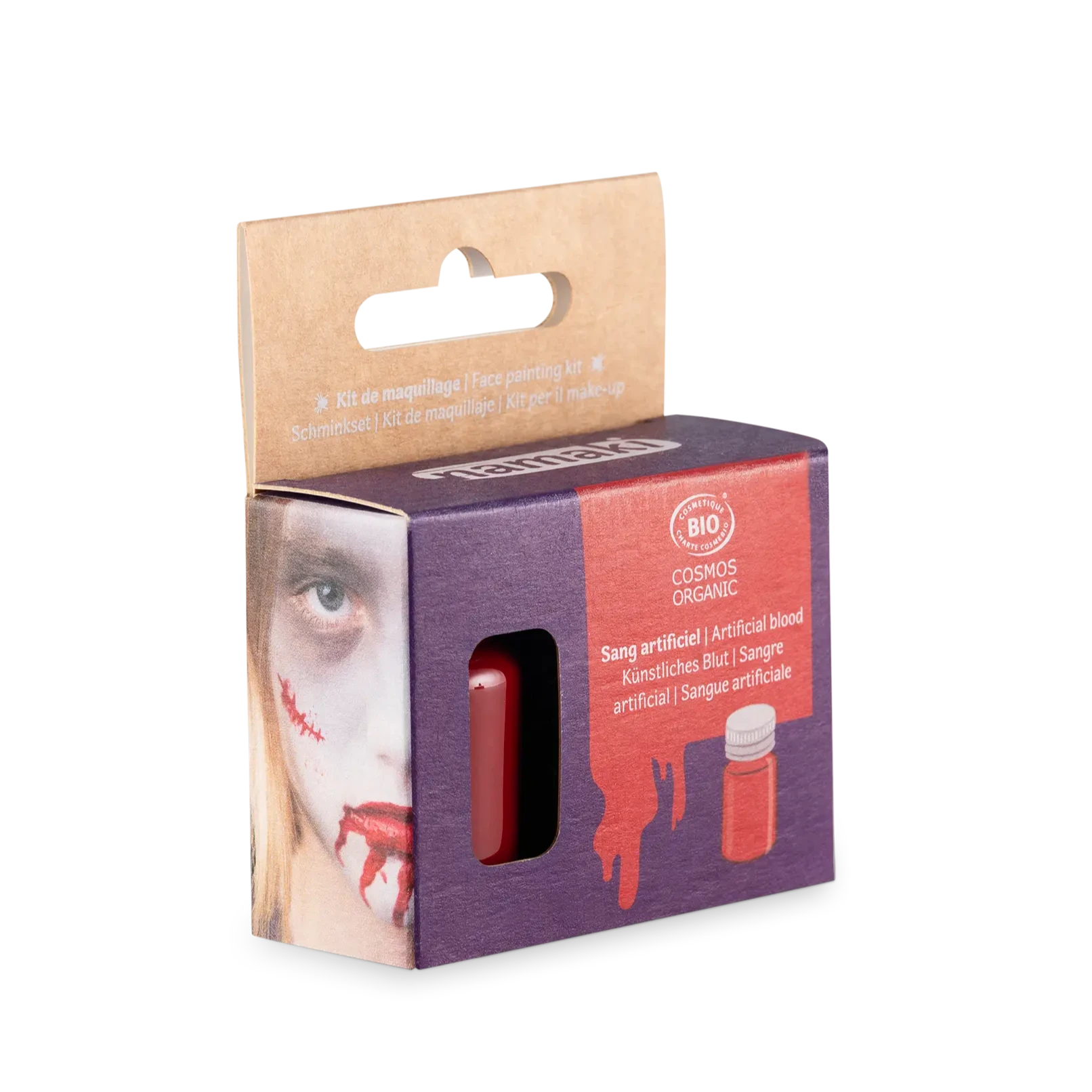 Fake Blood Kit with Sponge, Halloween