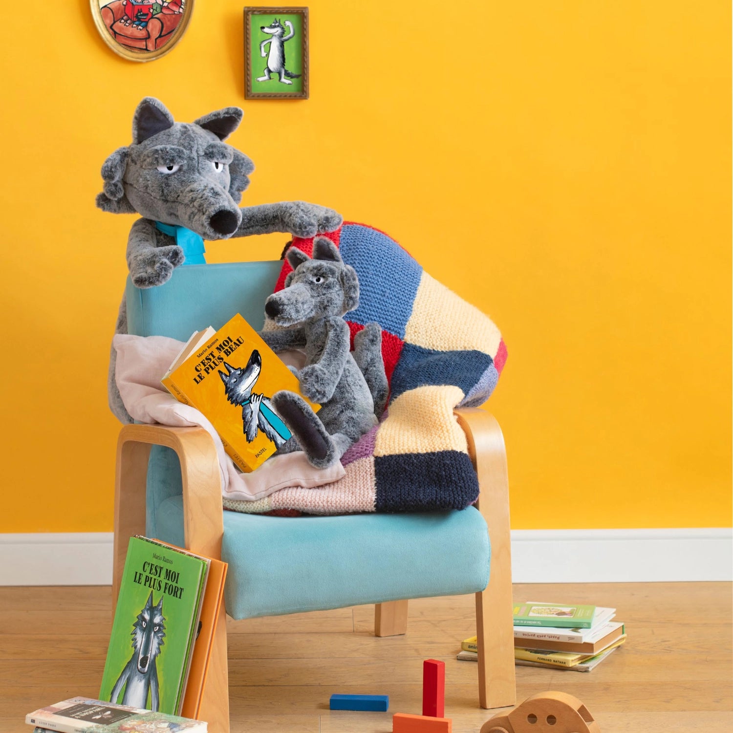 Plush Billy and Giancarlo