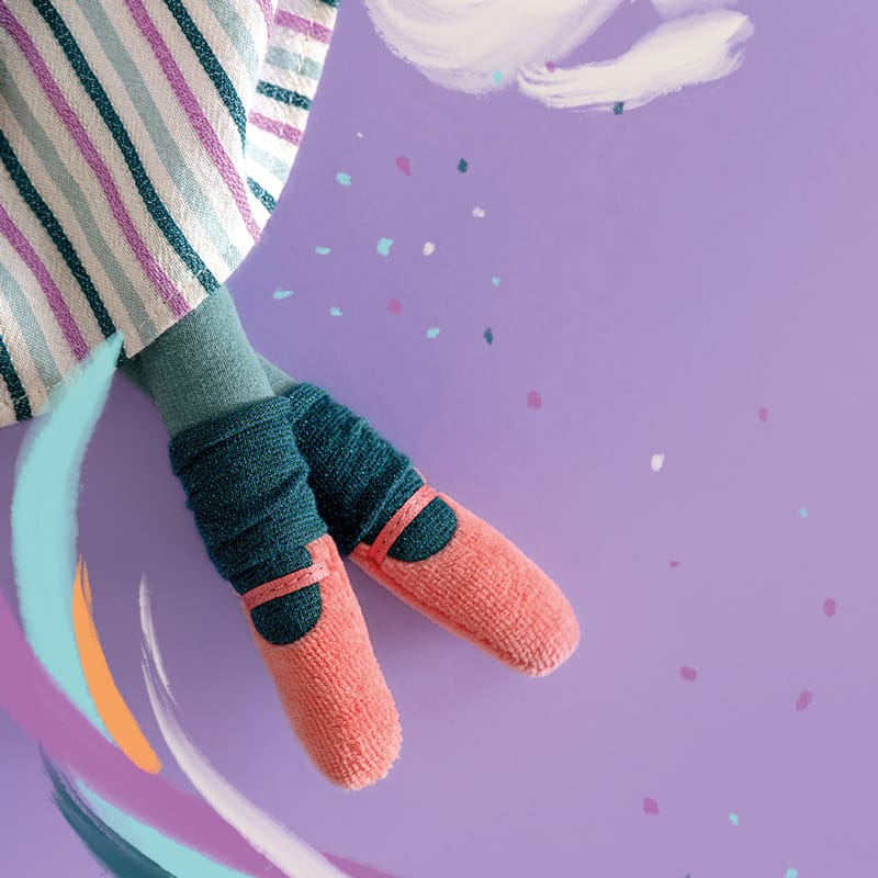 Moulin Roty | Bambola Grande Signorina Colette, Les Parisiennes