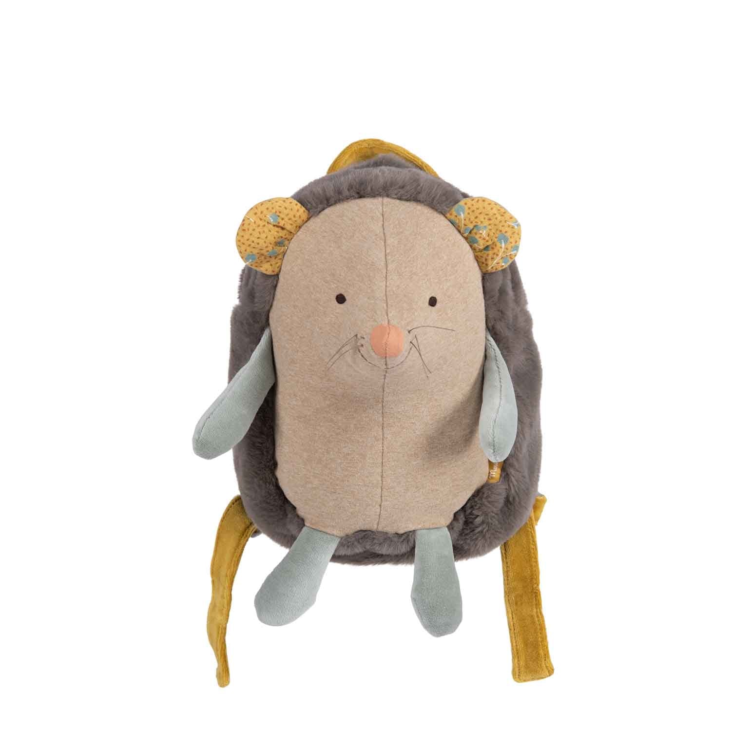 Moulin Roty | Zaino morbido Riccio, Trois petits lapins