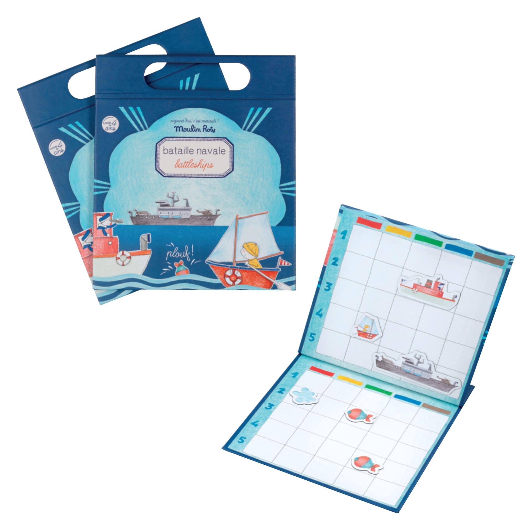 Moulin Roty | Battaglia Navale Gioco Magnetico 713125