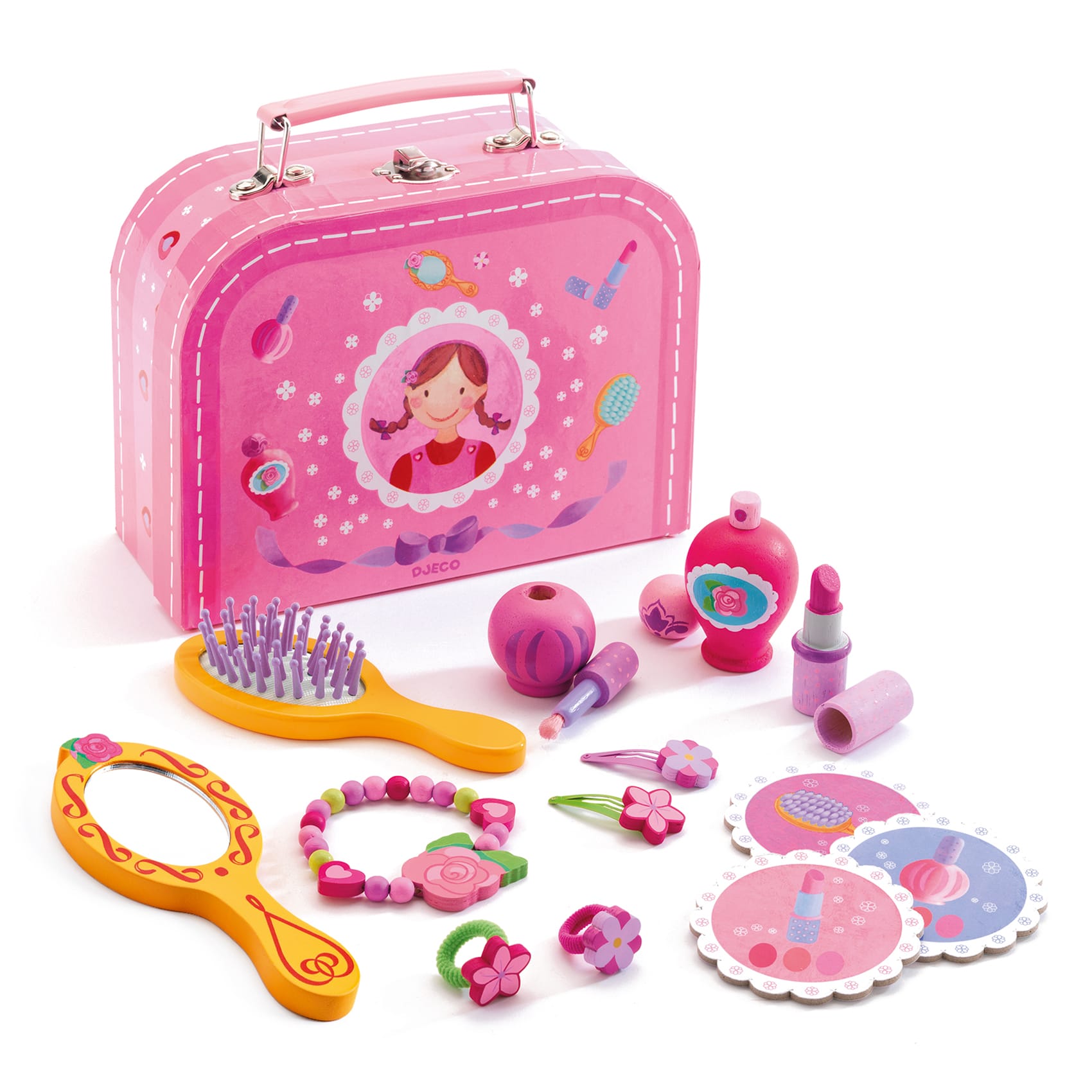 Set Gioco Valigetta La mia Vanity in Legno | Djeco DJ06552