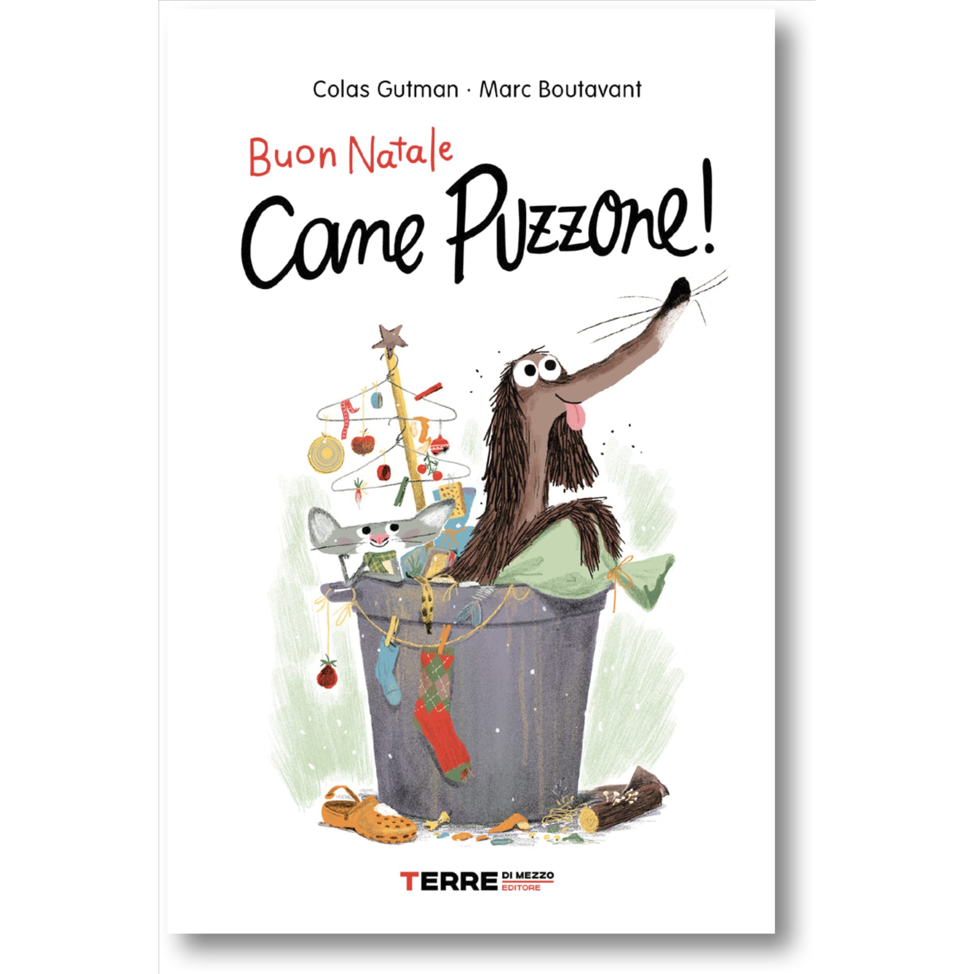 Libro Cane Puzzone Buon Natale in Italiano | C. Gutman, M. Boutavant