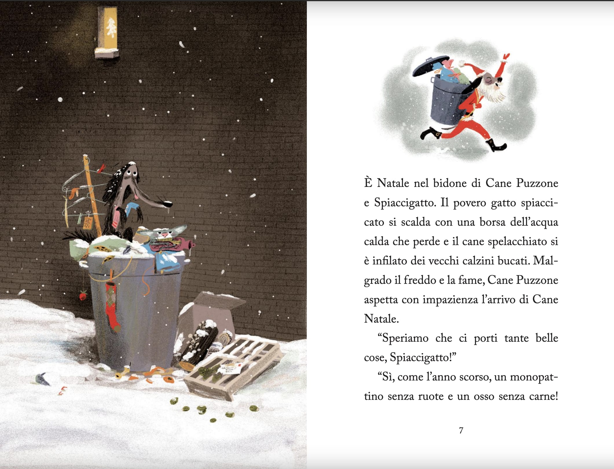 Libro Cane Puzzone Buon Natale in Italiano | C. Gutman, M. Boutavant