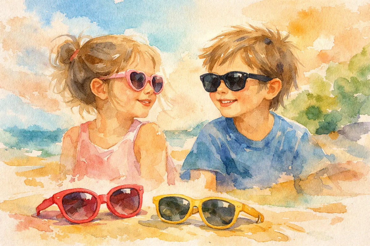 Quando usare occhiali da sole per bambini