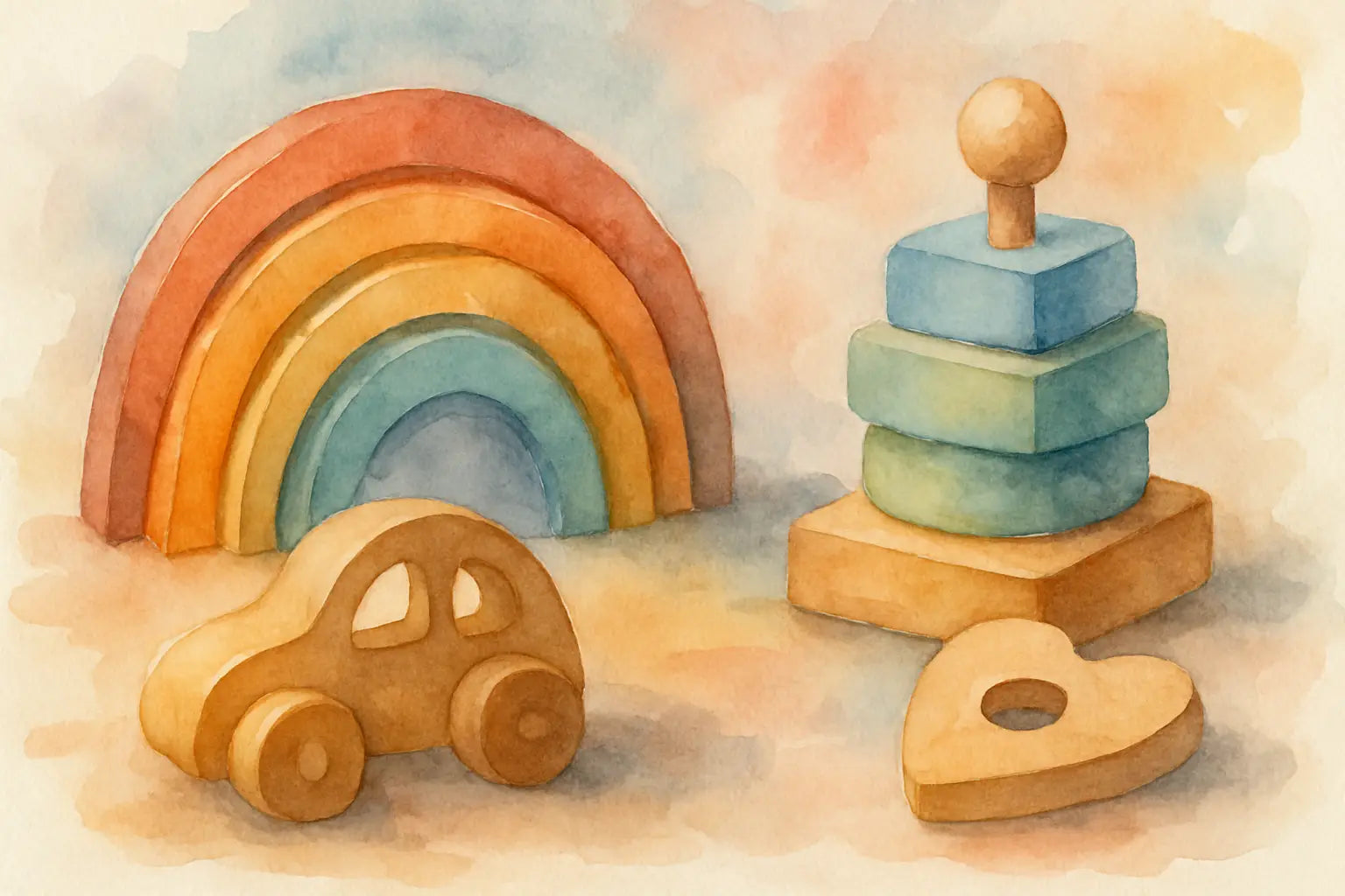 Giocattoli in legno Montessori: cosa scegliere