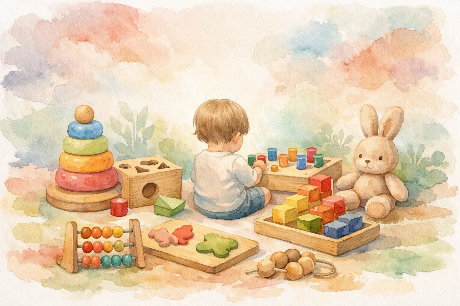 Guida ai giochi Montessori 2 anni