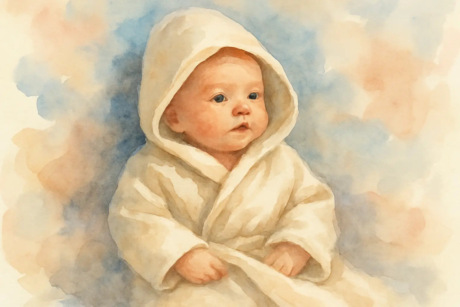 Accappatoio neonato in spugna: come sceglierlo