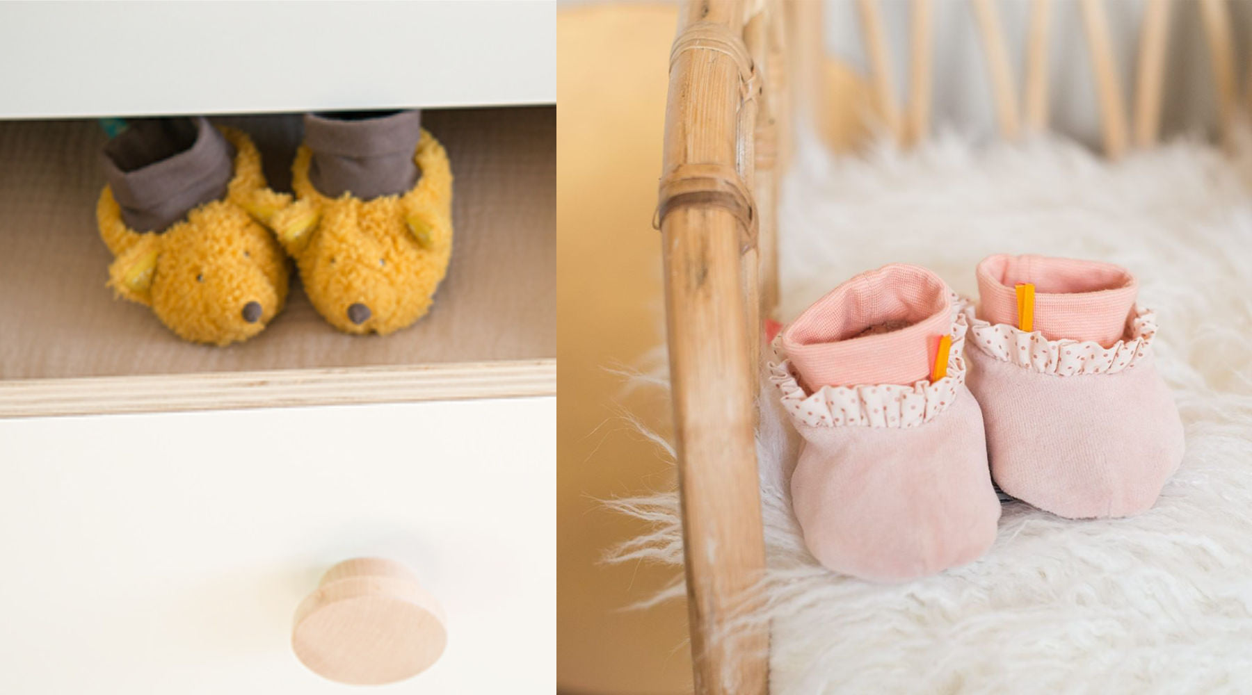 Scarpine Morbide per bimbi neonati Moulin Roty