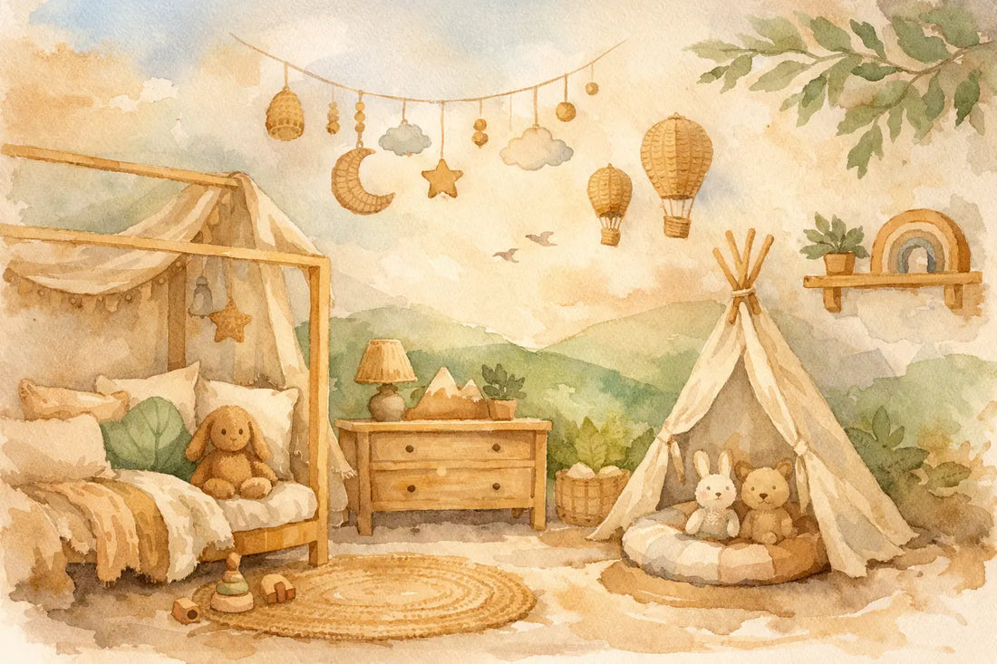 Come arredare una cameretta bambini naturale