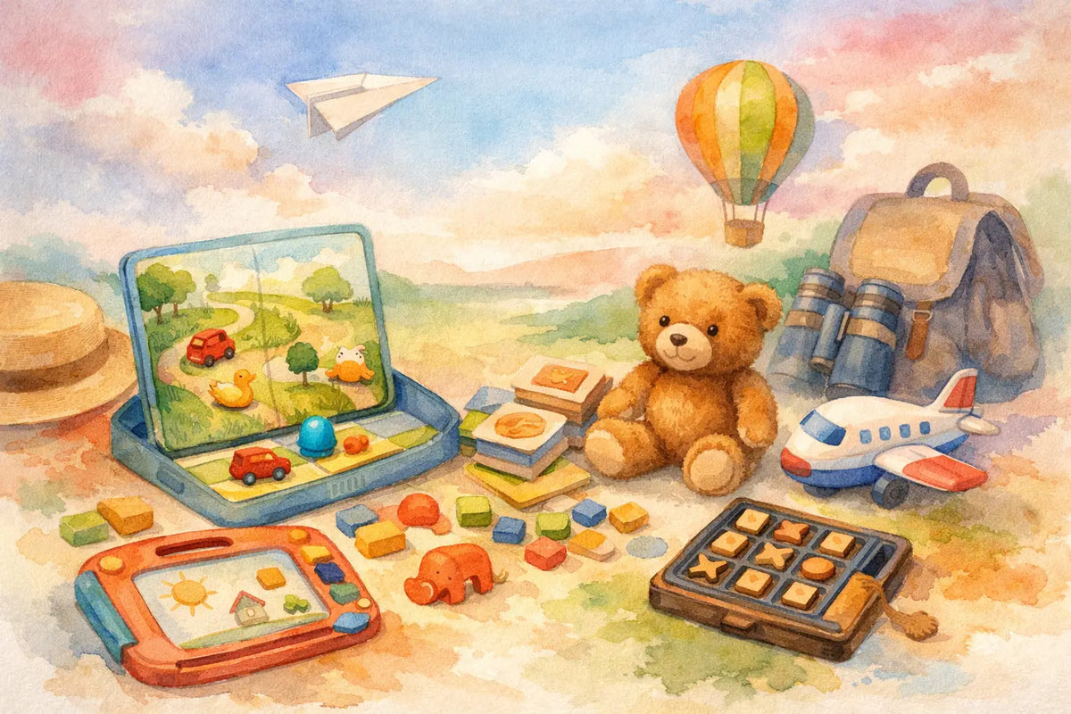 Migliori giochi da viaggio per bambini di 3 anni