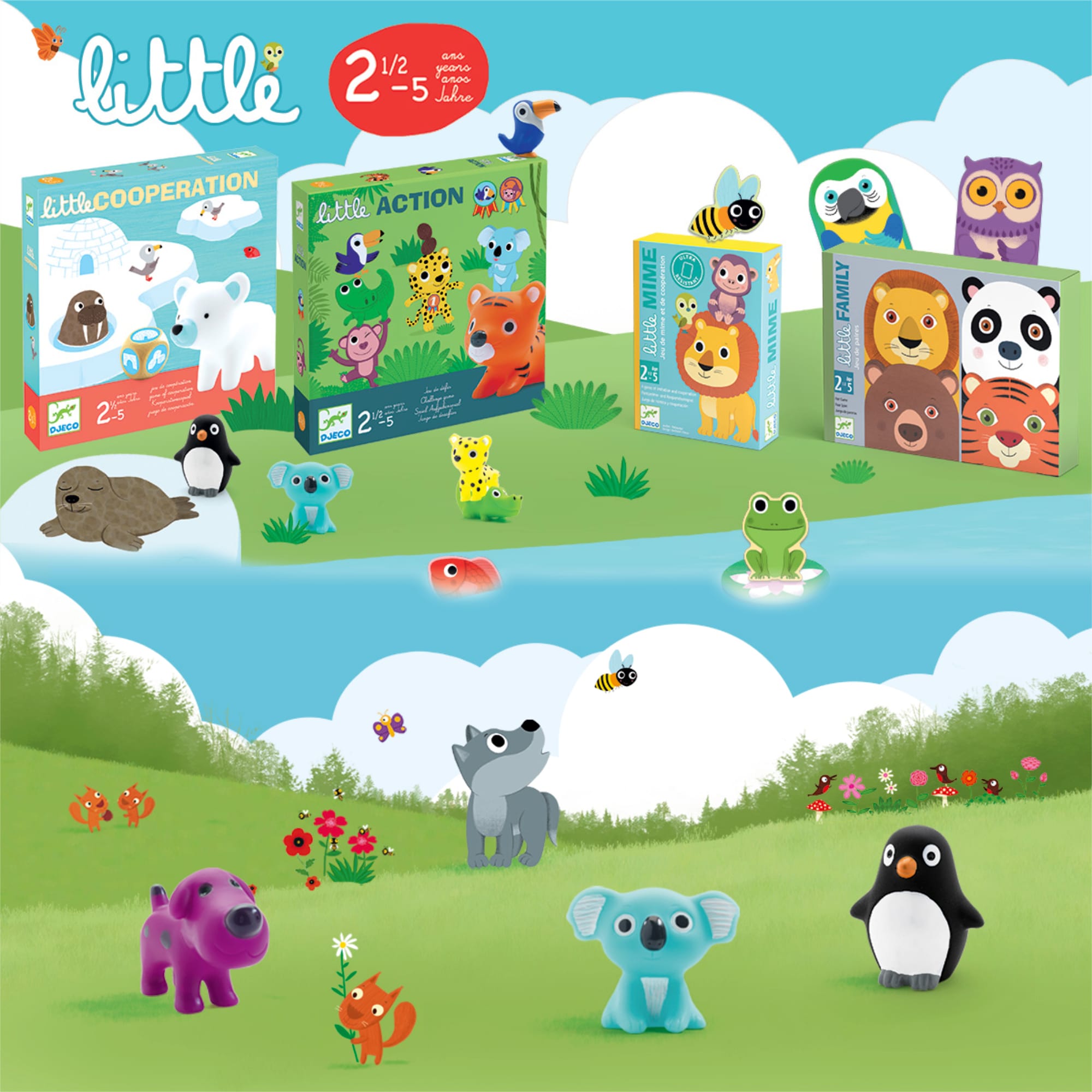 Little Giochi Games per Bambini di Djeco Collezione Shop Online