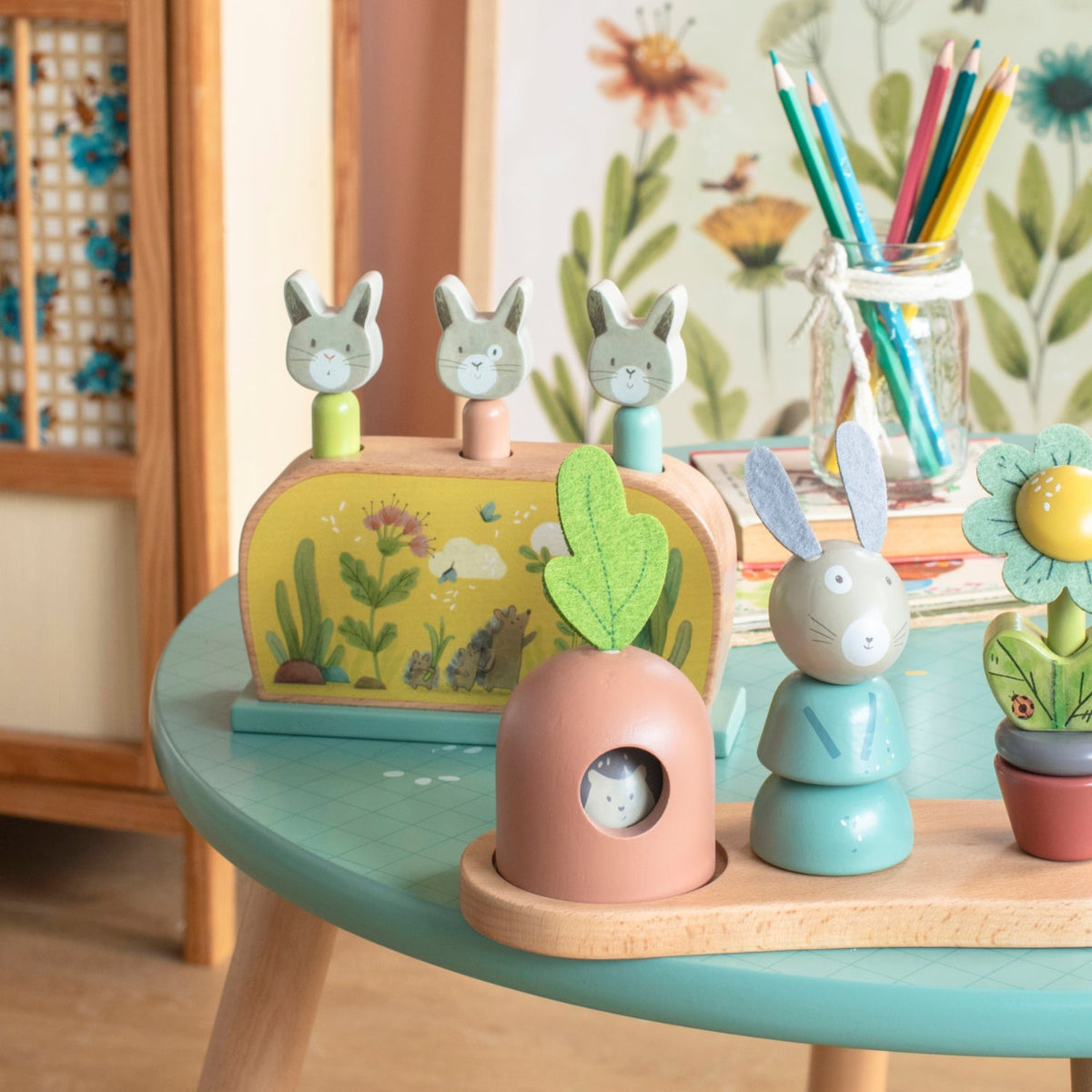 First toys and baby activity