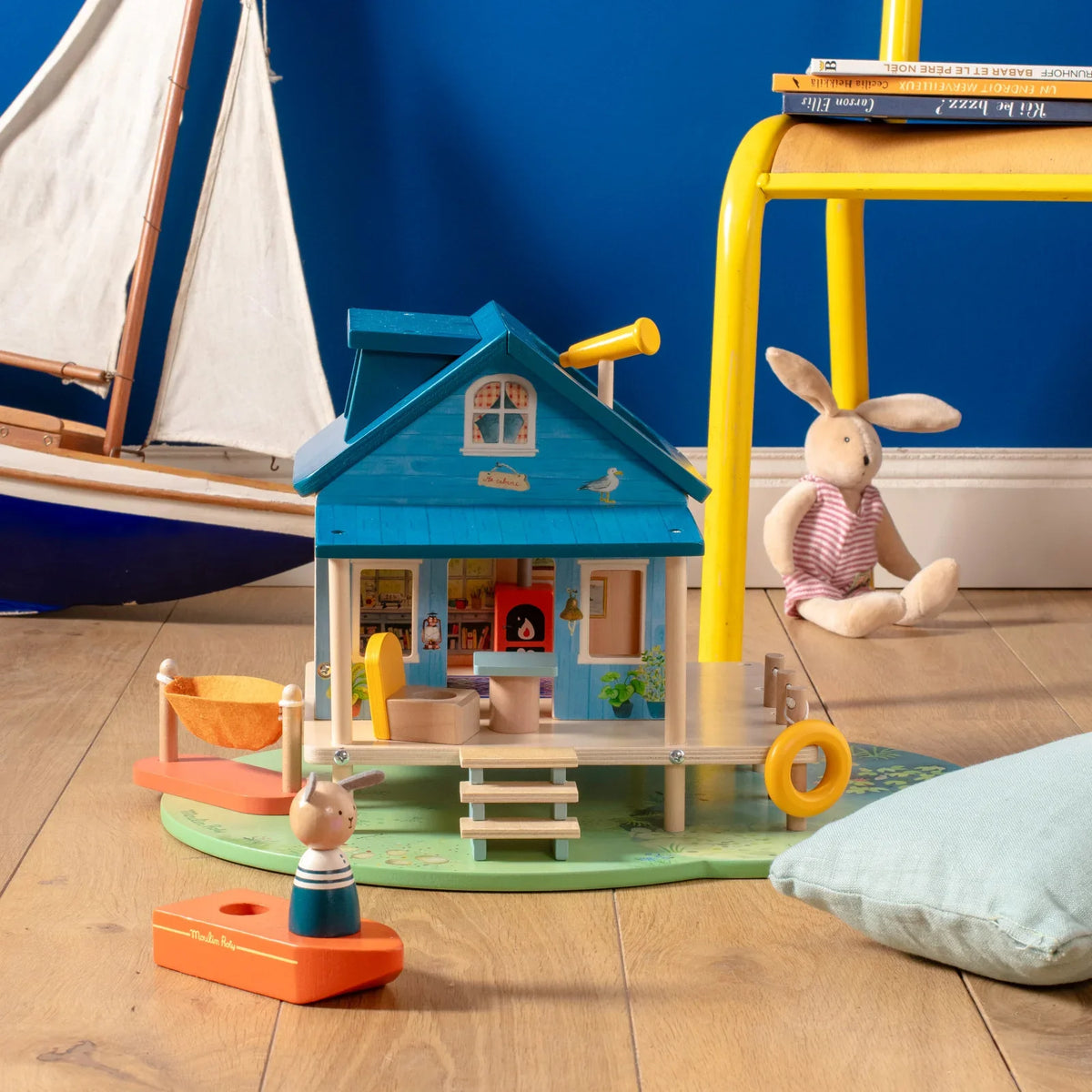 Illustrazione Moulin Roty Le avventure della grande famiglia