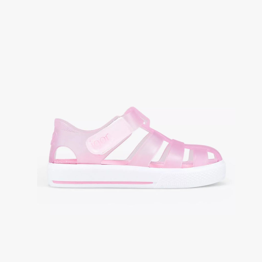 Beach Sandals, Pink Jelly