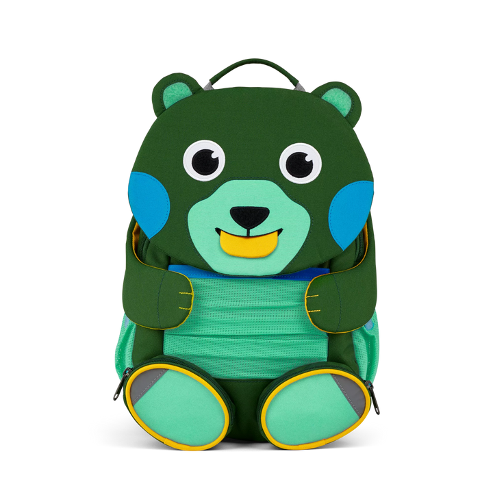 Zaino Orso verde grande, 3-5 anni Affenzahn