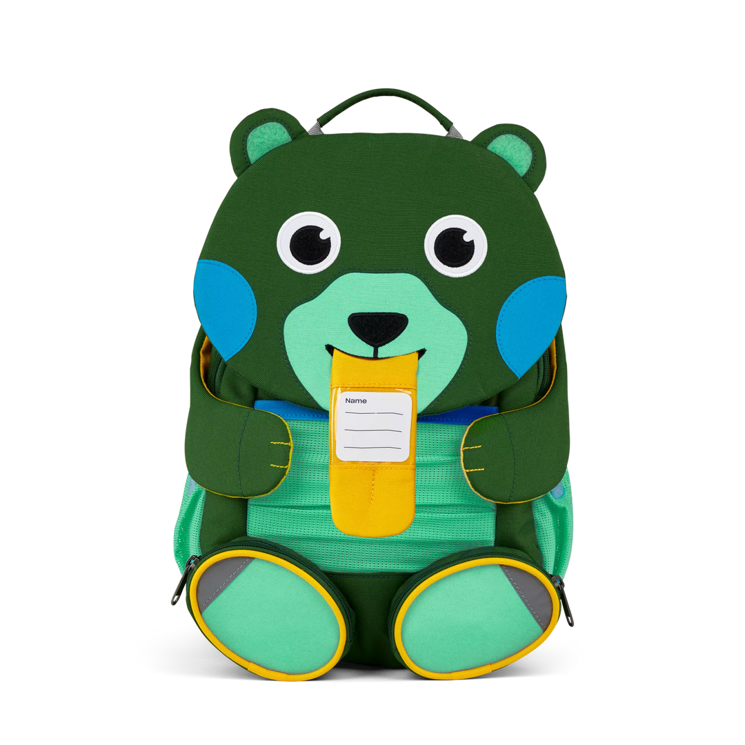 Zaino Orso verde grande, 3-5 anni Affenzahn