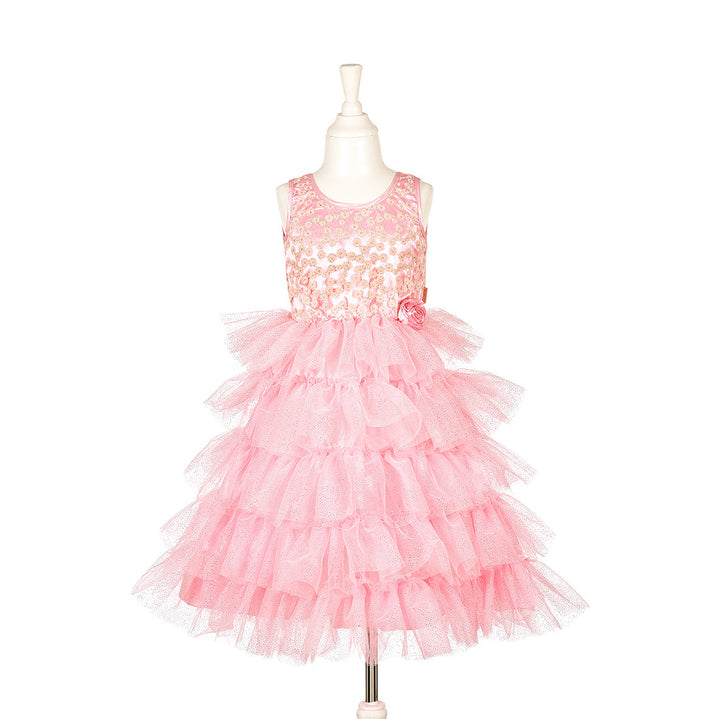 Costume abito rosa tulle, Lysanna