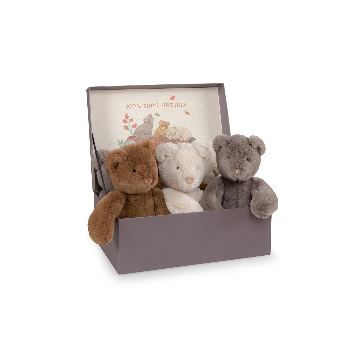 Moulin Roty | Peluche orsacchiotto marrone, Arthur et Louison