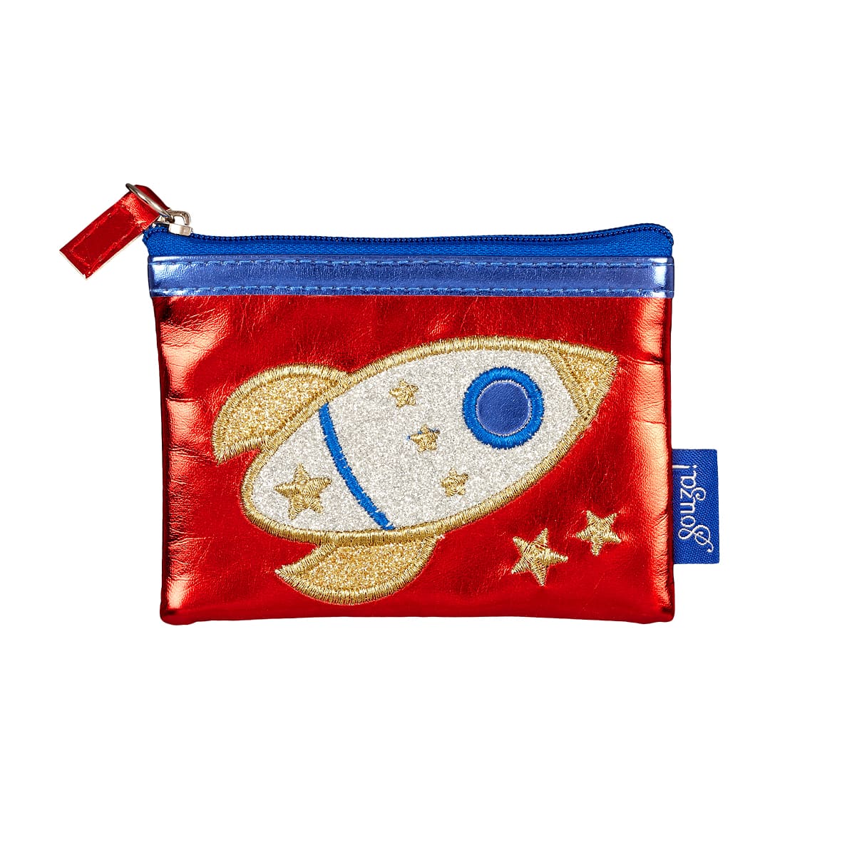 Space rocket coin purse