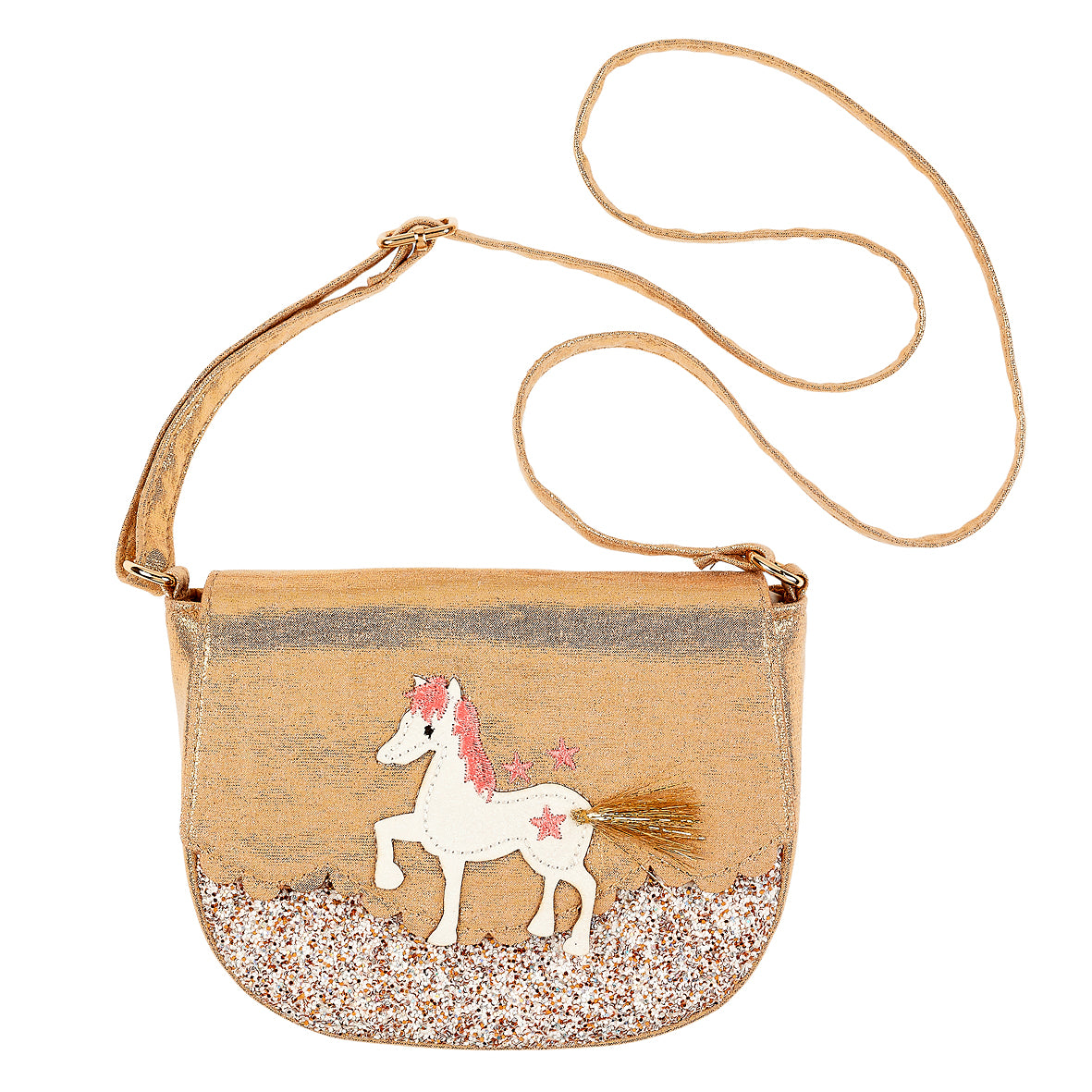 Golden Horse Purse