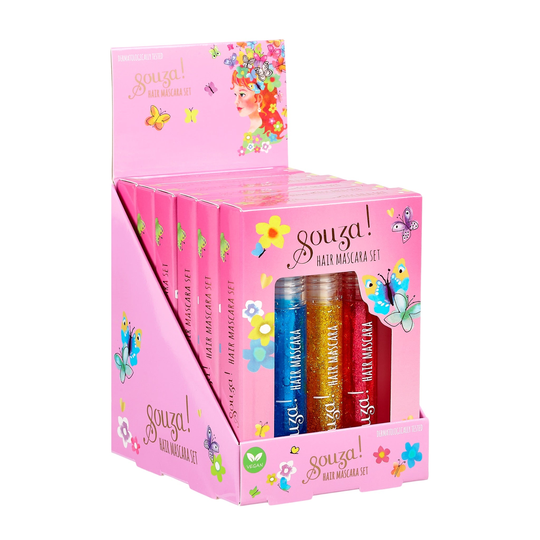 Set mascara per capelli (3 colori)