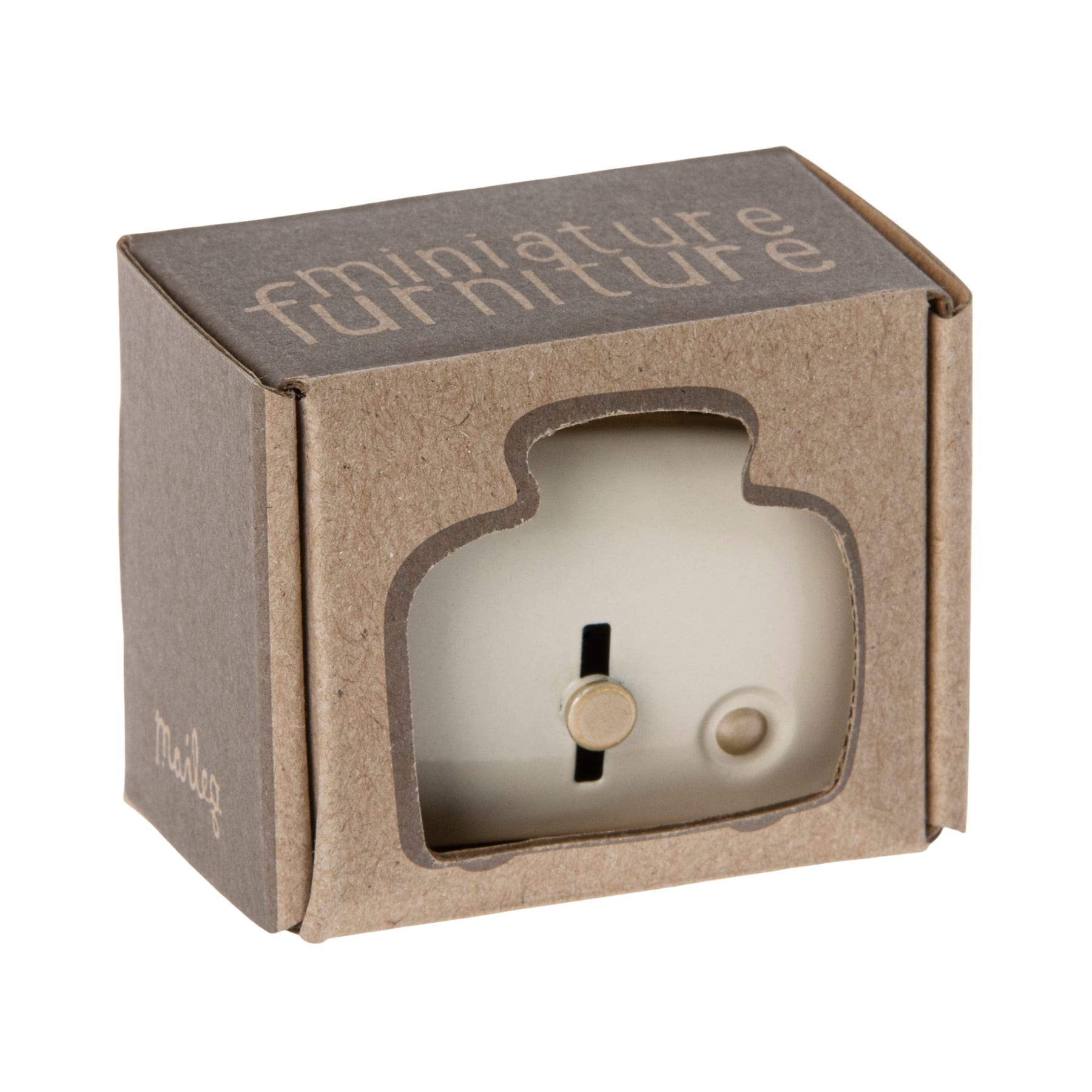 Maileg | Tostapane in miniatura con pane Off-white