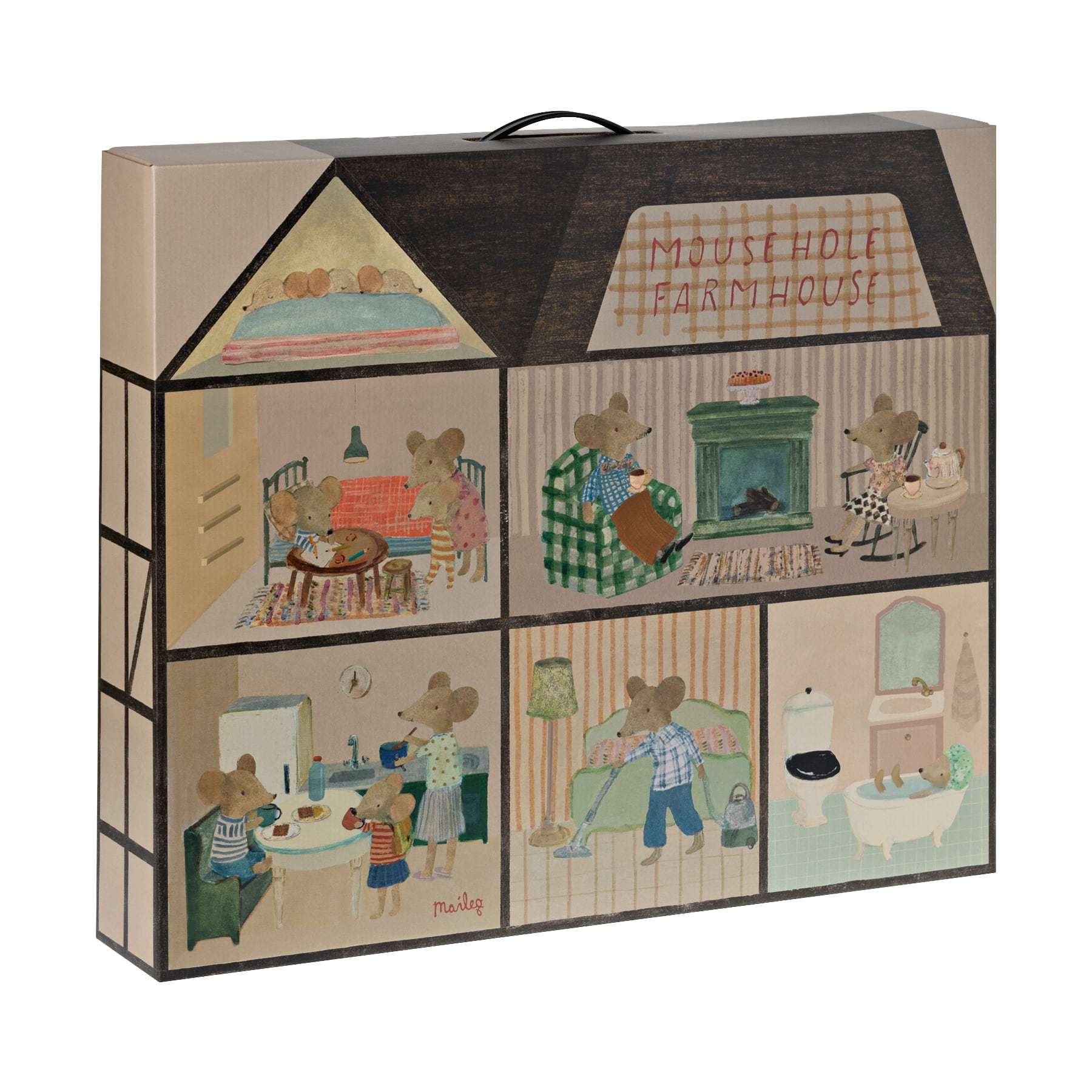 Mouse hole Farmhouse, Casa per topi Maileg