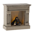 Fireplace (battery operated) White, Mouse