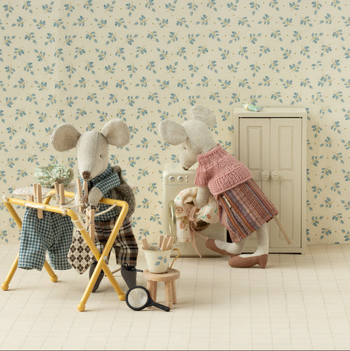 Wooden Wardrobe - Light Pink, Mouse