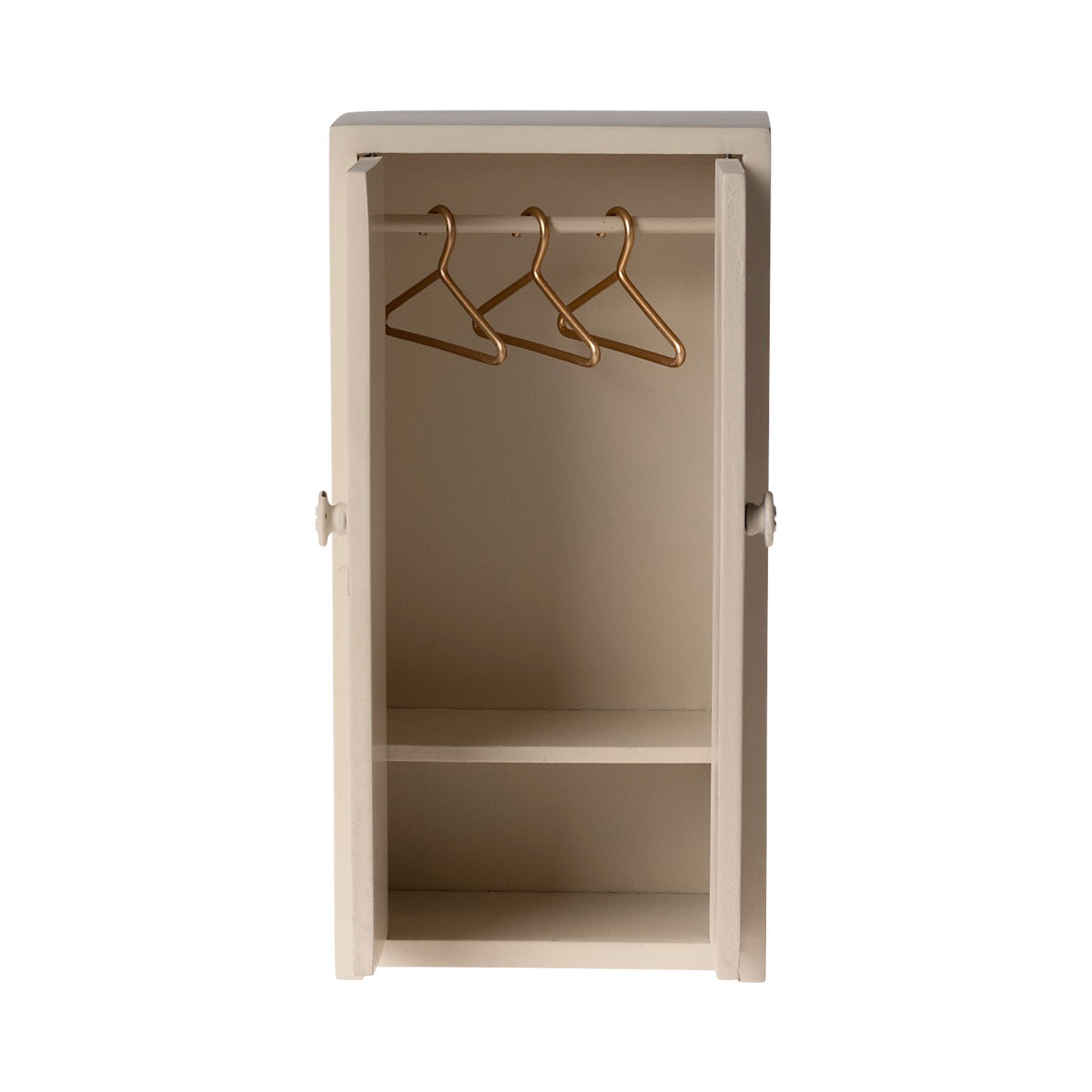 Wooden Wardrobe - Cream, Mouse