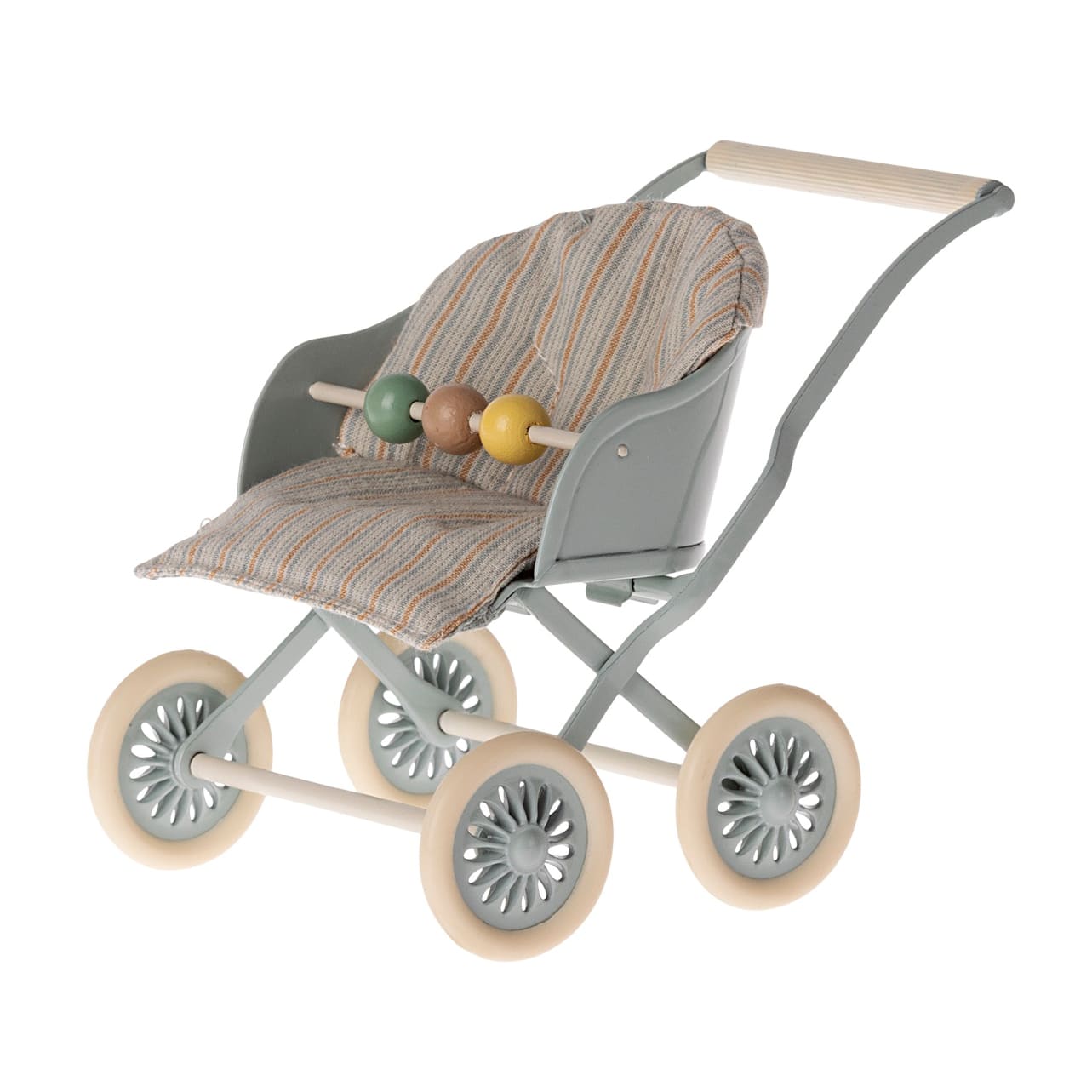 Blue stroller, Baby Mouse