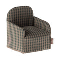 Green Checkered Armchair, Topo