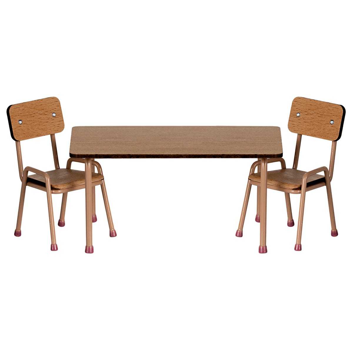 Dark Powder Table and Chair Set, Topo