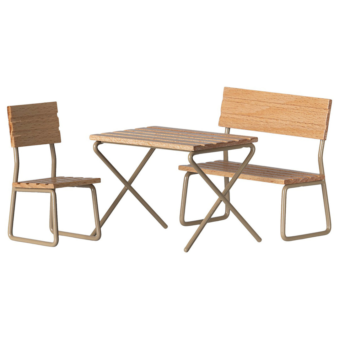 Garden table and chairs set, Topo