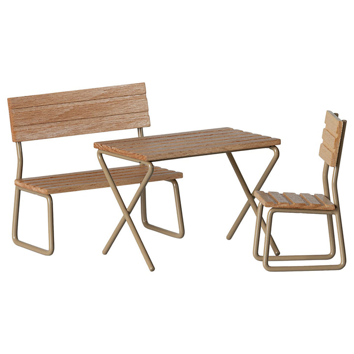 Garden table and chairs set, Topo