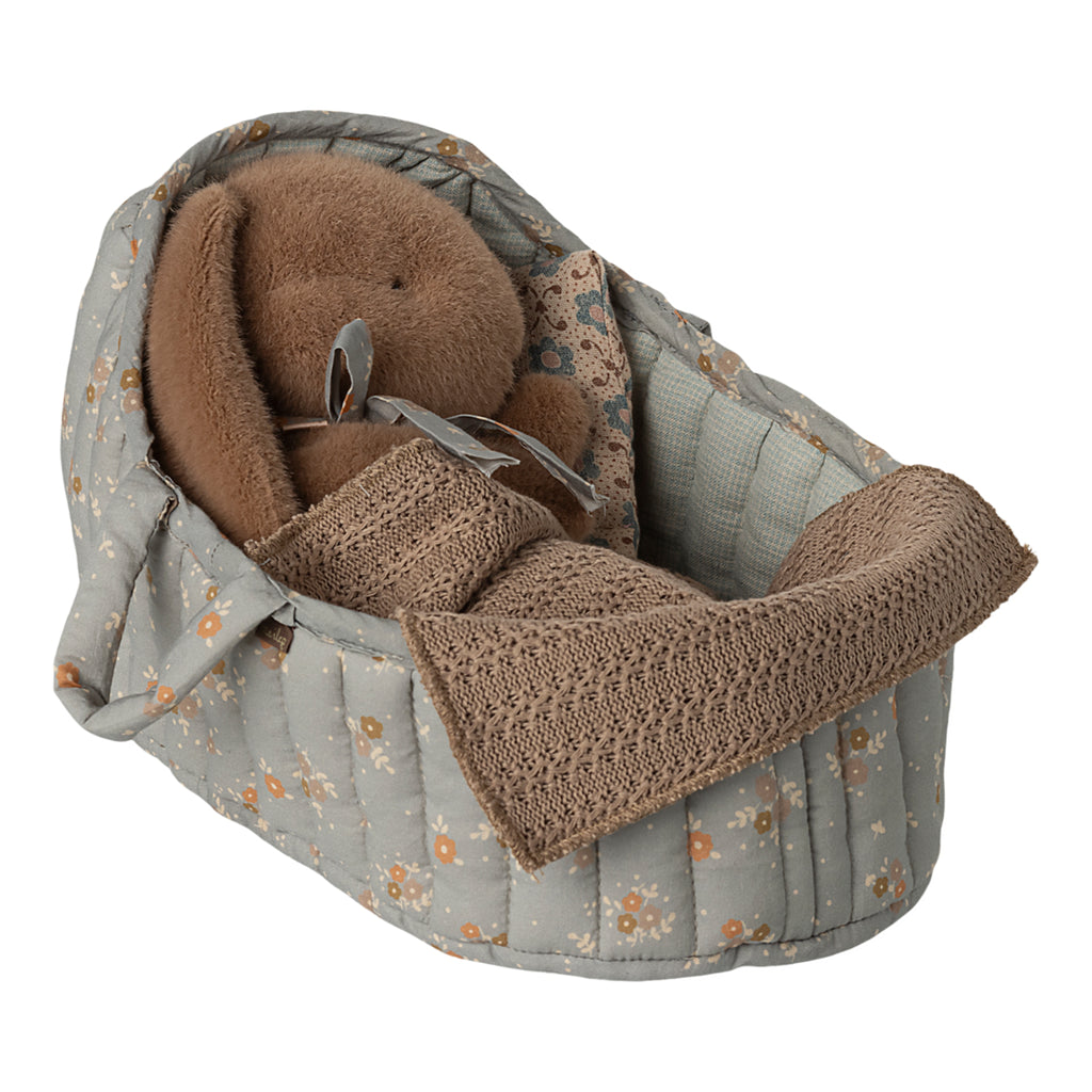 Culla portatile per peluche, Grande - Blu