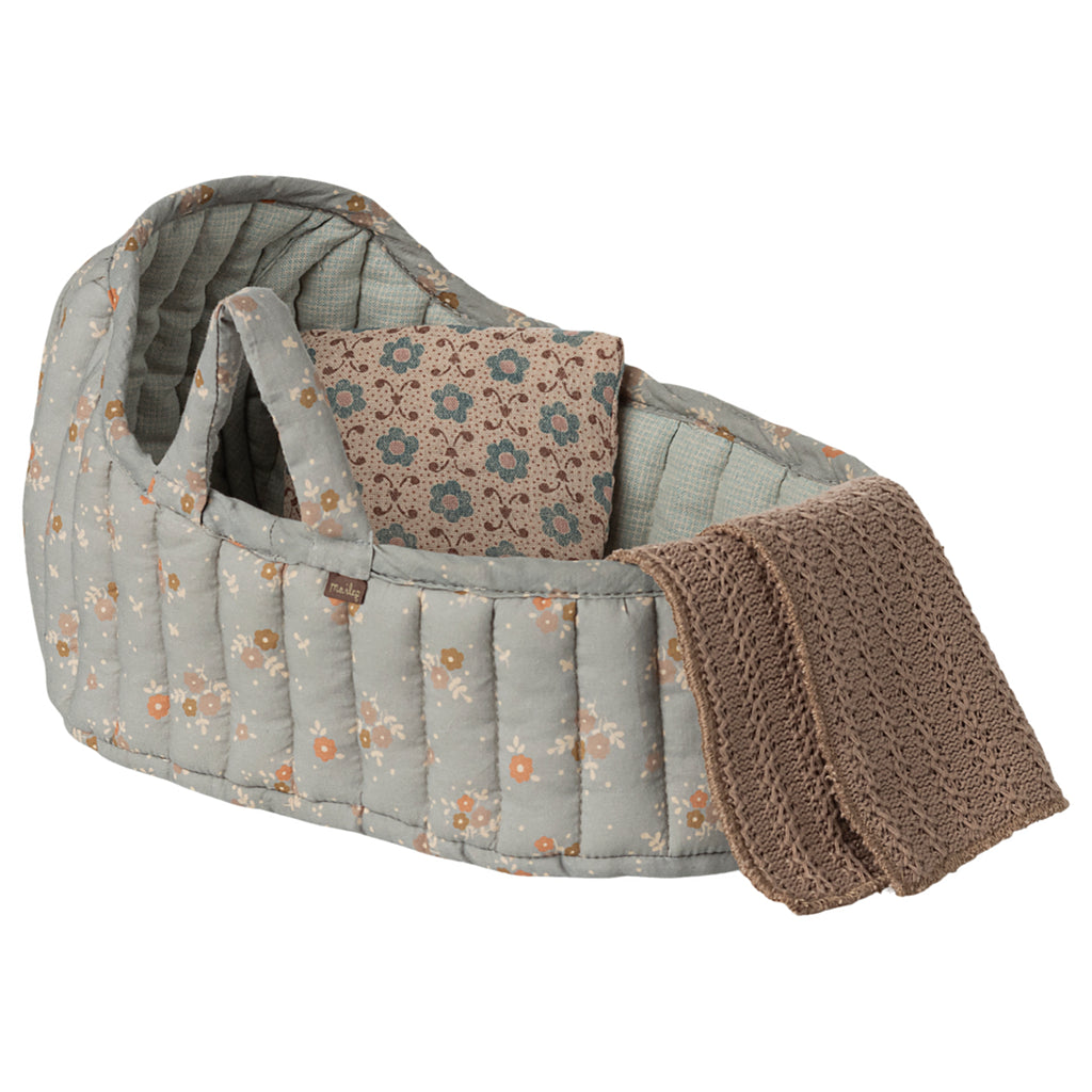Culla portatile per peluche, Grande - Blu