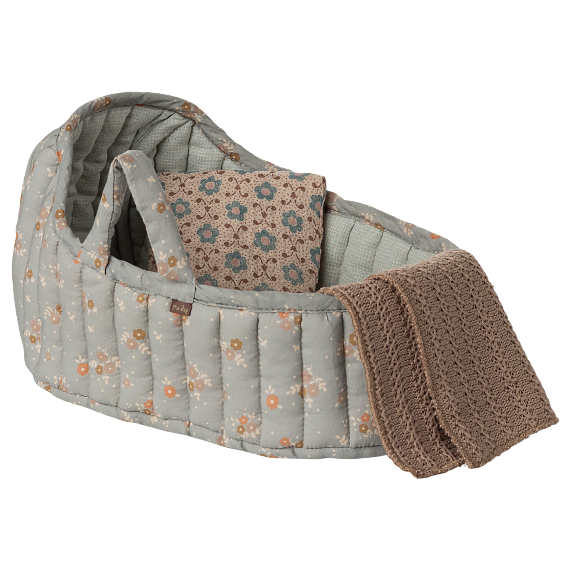 Culla portatile per peluche, Grande - Blu