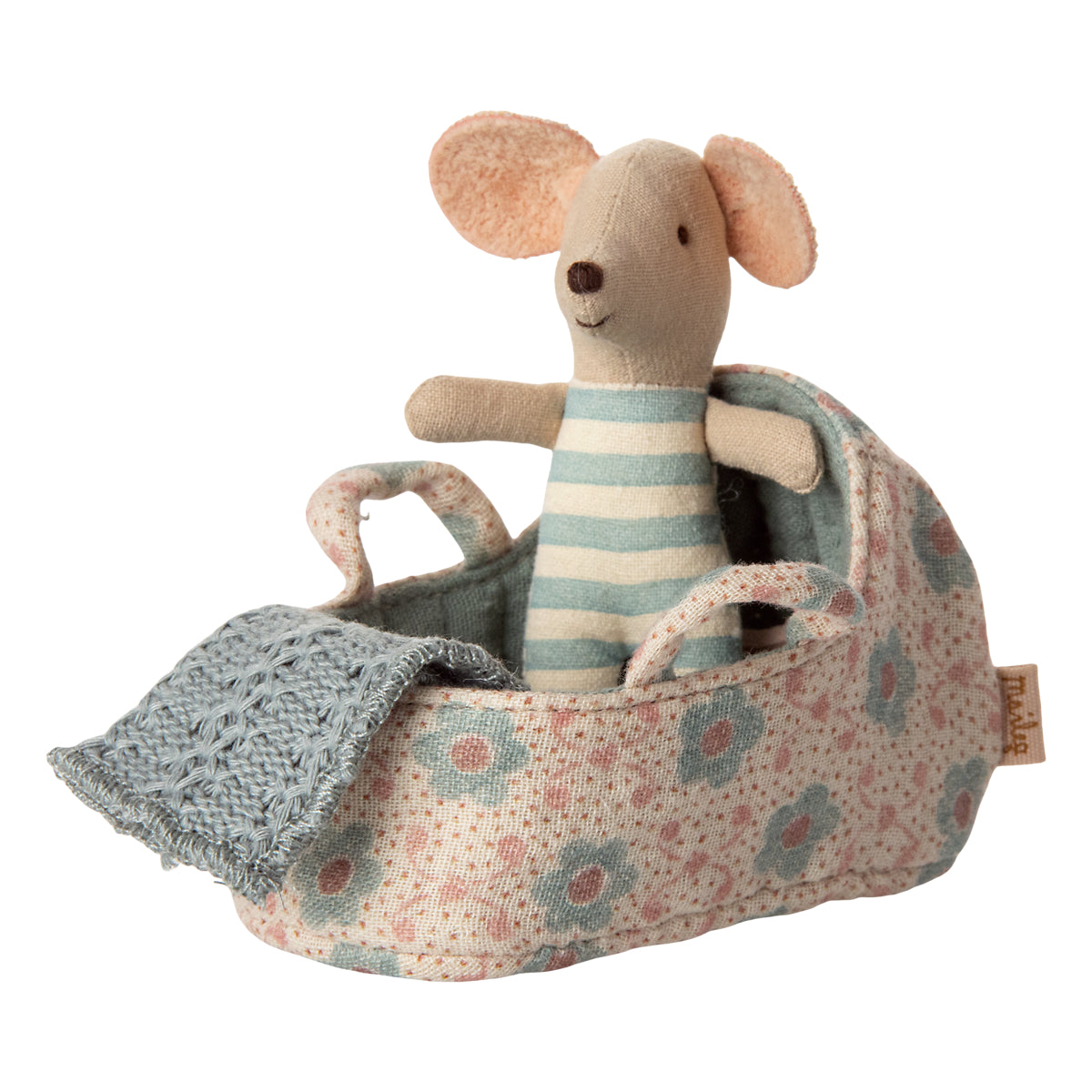  Carry cot, Baby mouse - Blue