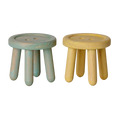 Stool set, Mouse - Mint/Light yellow