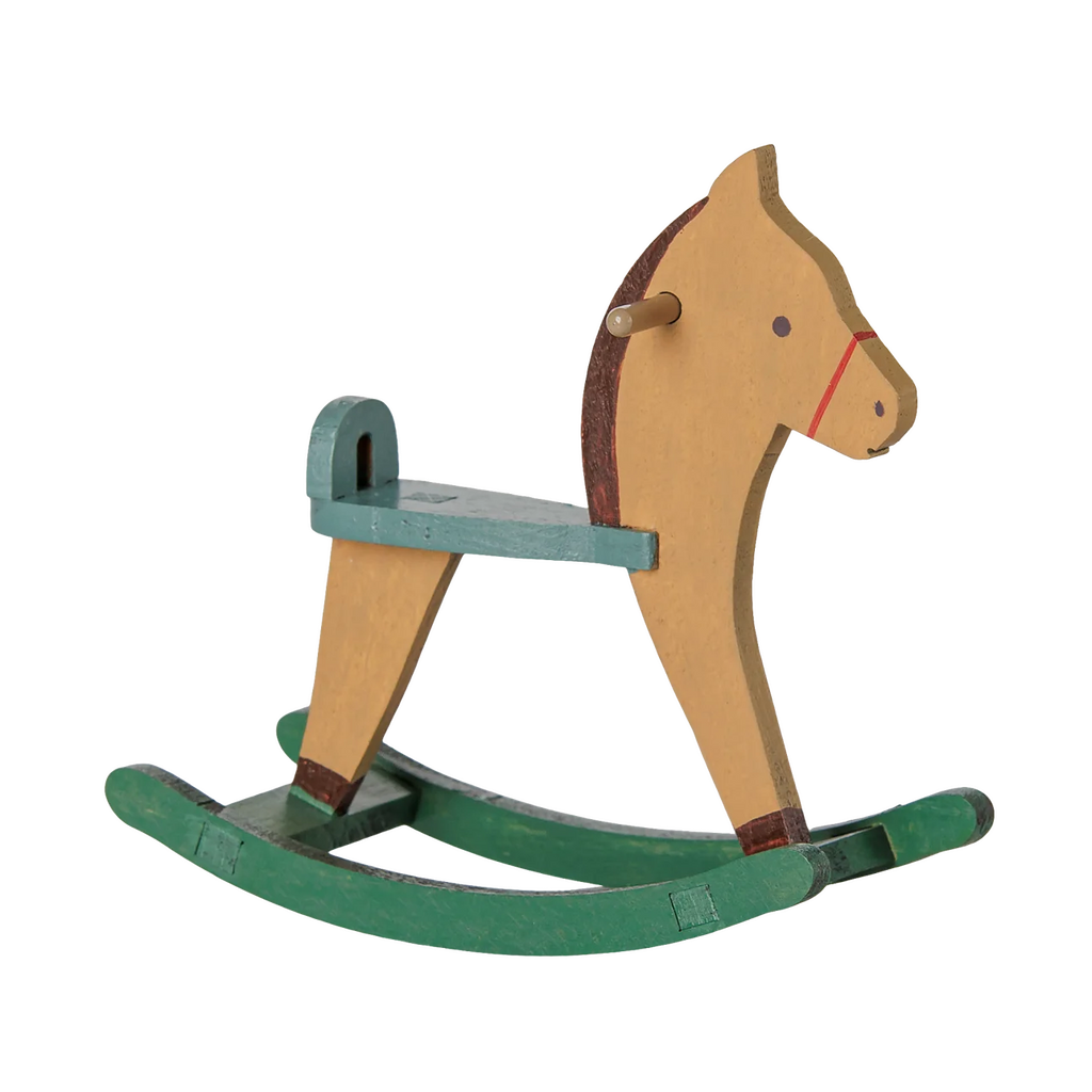 Cavallo a dondolo, Topo - Marrone chiaro