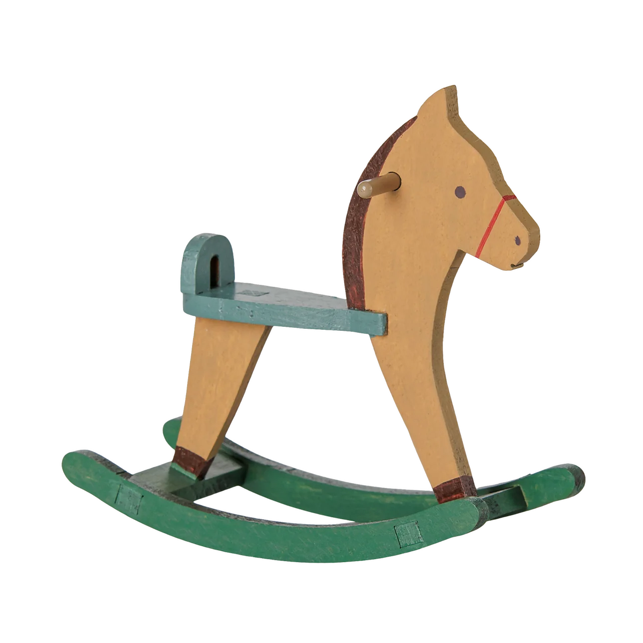 Cavallo a dondolo, Topo - Marrone chiaro