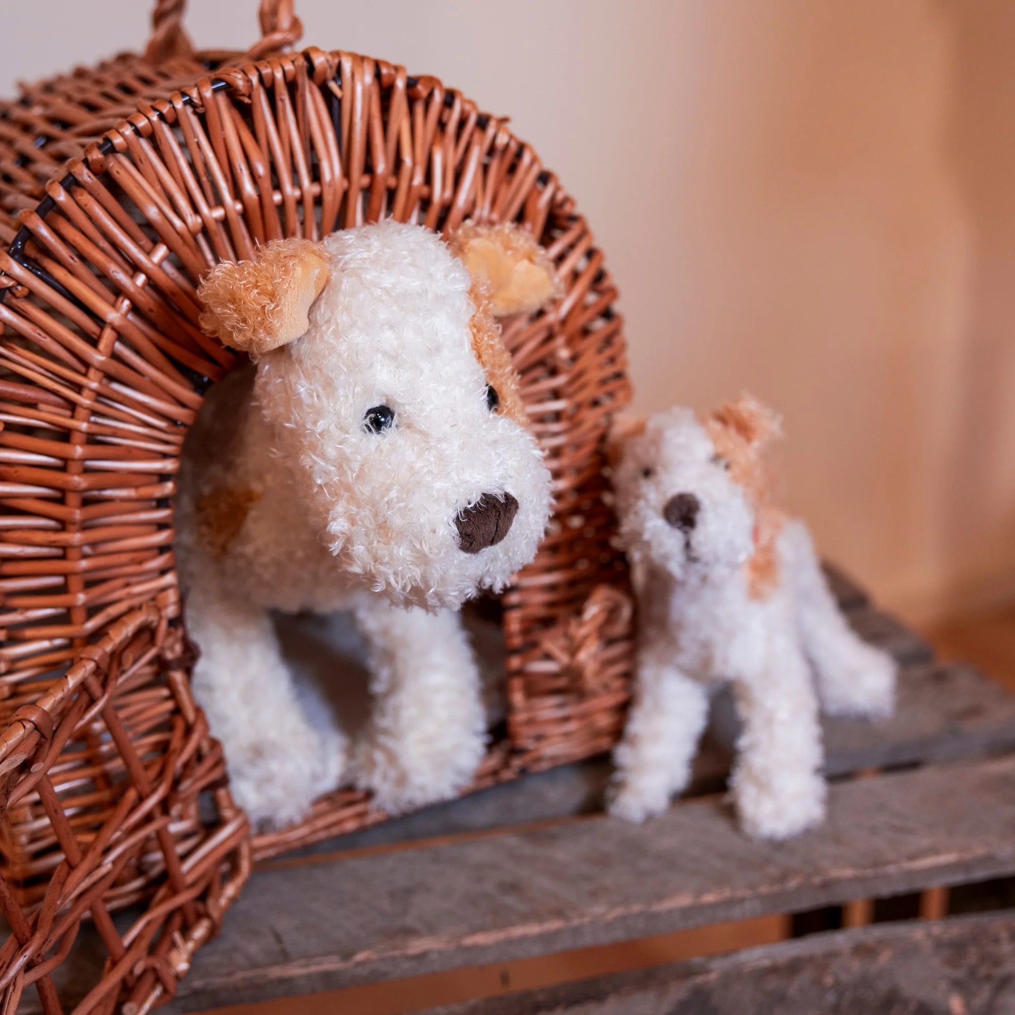 Peluche cane Jack Russel, Eliot medium
