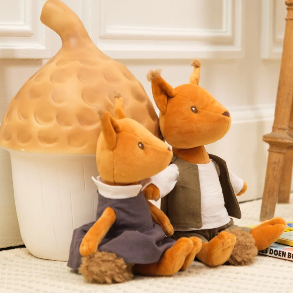 Peluche scoiattolo mamma